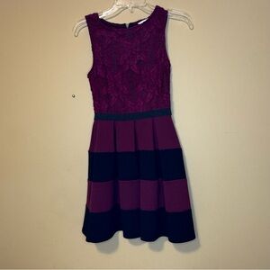 Speechless Burgundy and Black Sleeveless Dress size XS